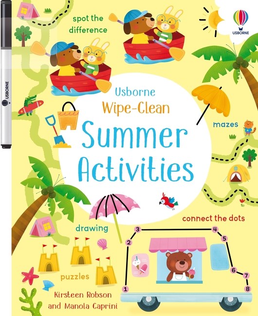 Wipe-Clean Summer Activities (May 2024)