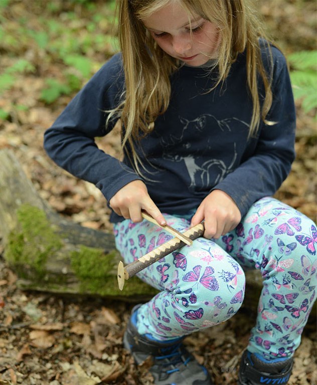 Forest Craft: A Child's GT Whittling in the Woodland