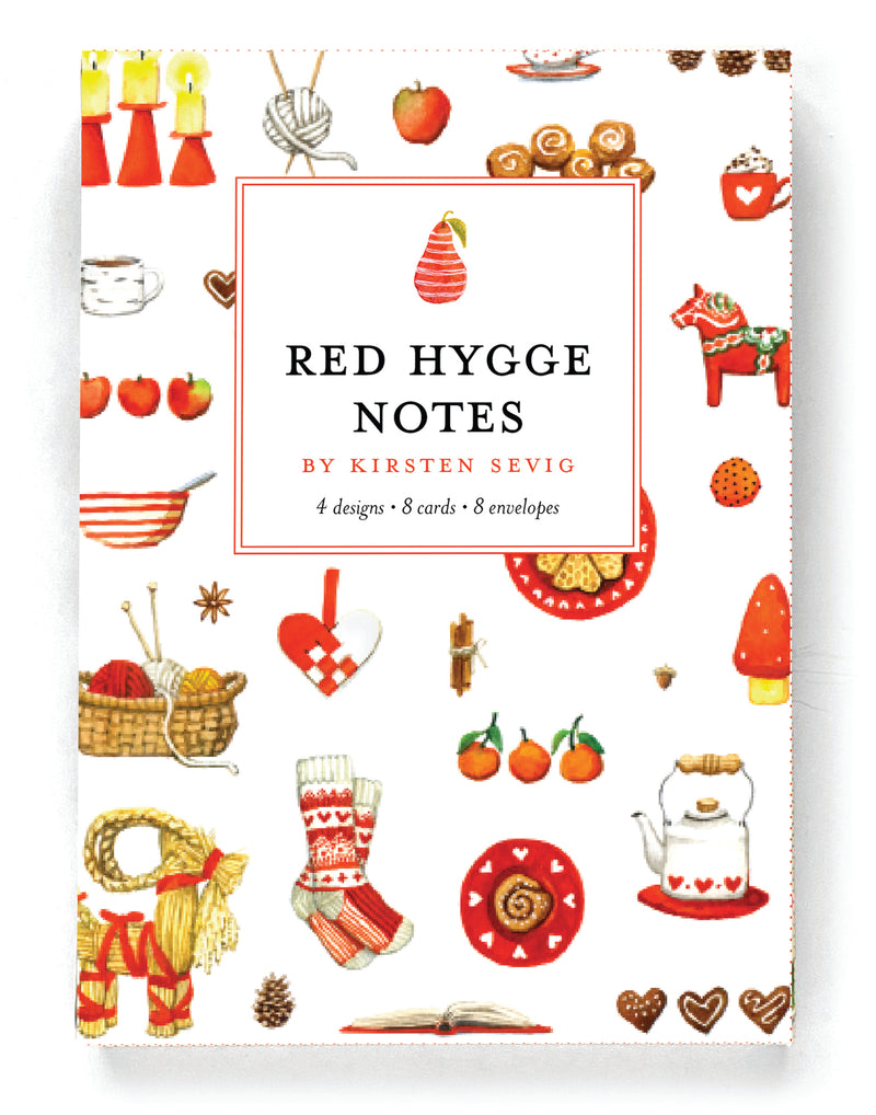 Red Hygge Notes