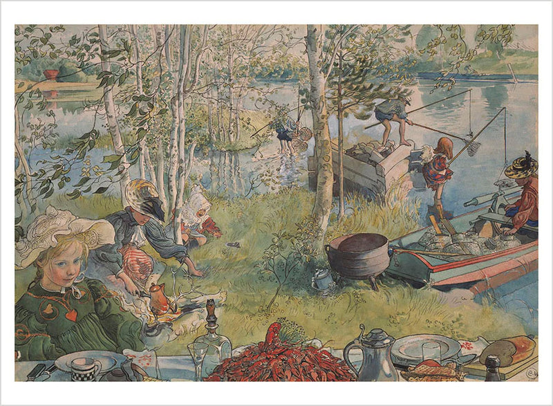 Carl Larsson — A Book of Postcards