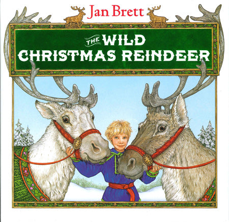 Wild Christmas Reindeer Hardcover