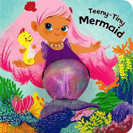 Teeny-Tiny Mermaid: Finger Puppet Book