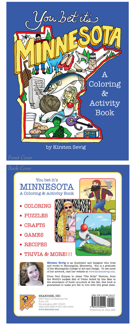 You Bet it's Minnesota: A Coloring & Activity Book