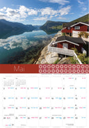 Splendor of Norway 2026 Calendar