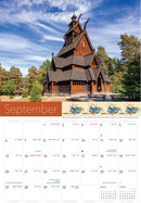 Splendor of Norway 2026 Calendar
