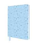 Blue Moomin and Flowers Journal