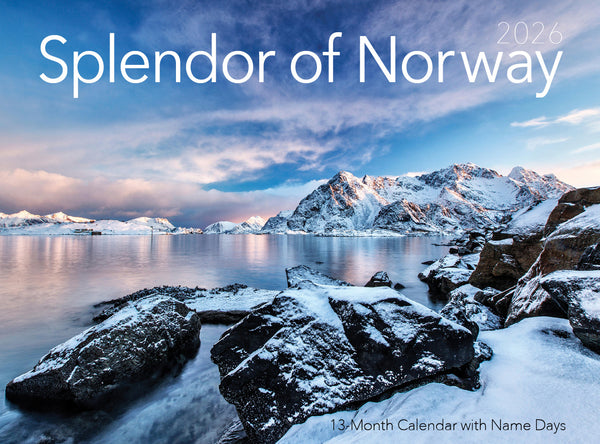 Splendor of Norway 2026 Calendar (Coming Soon)