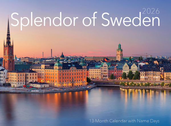 Splendor of Sweden 2026 Calendar (coming soon)