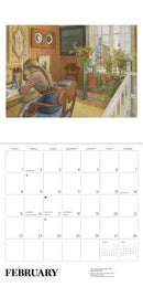 Carl Larsson 2026 Wall Calendar