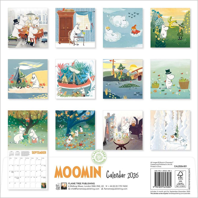 Moomin Wall Calendar 2026 (Coming Soon)