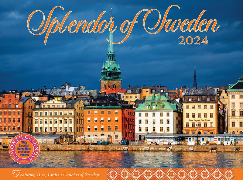 Splendor of Sweden 2024 Calendar