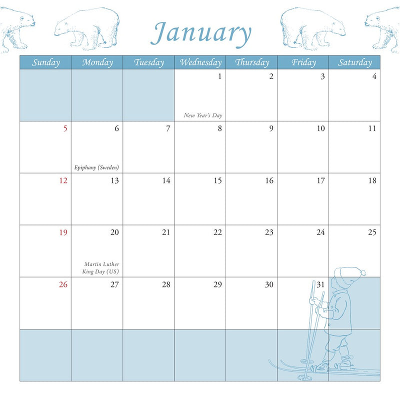 Elsa Beskow Calendar 2025 (coming in June)