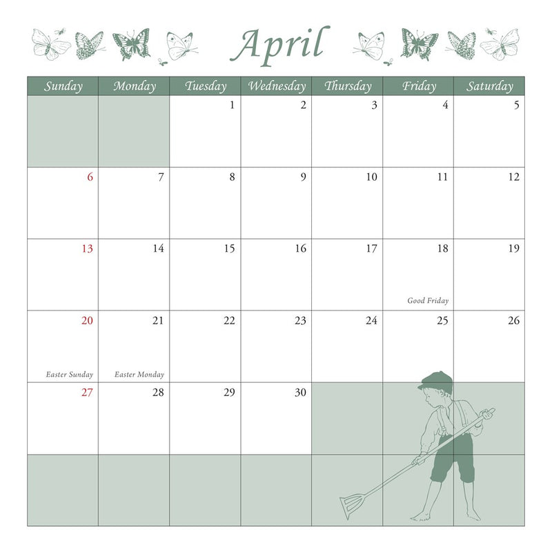 Elsa Beskow Calendar 2025 (coming in June)