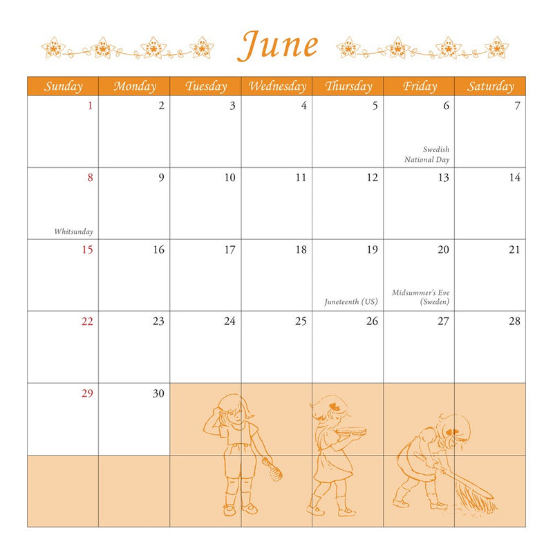 Elsa Beskow Calendar 2025 (coming in June)