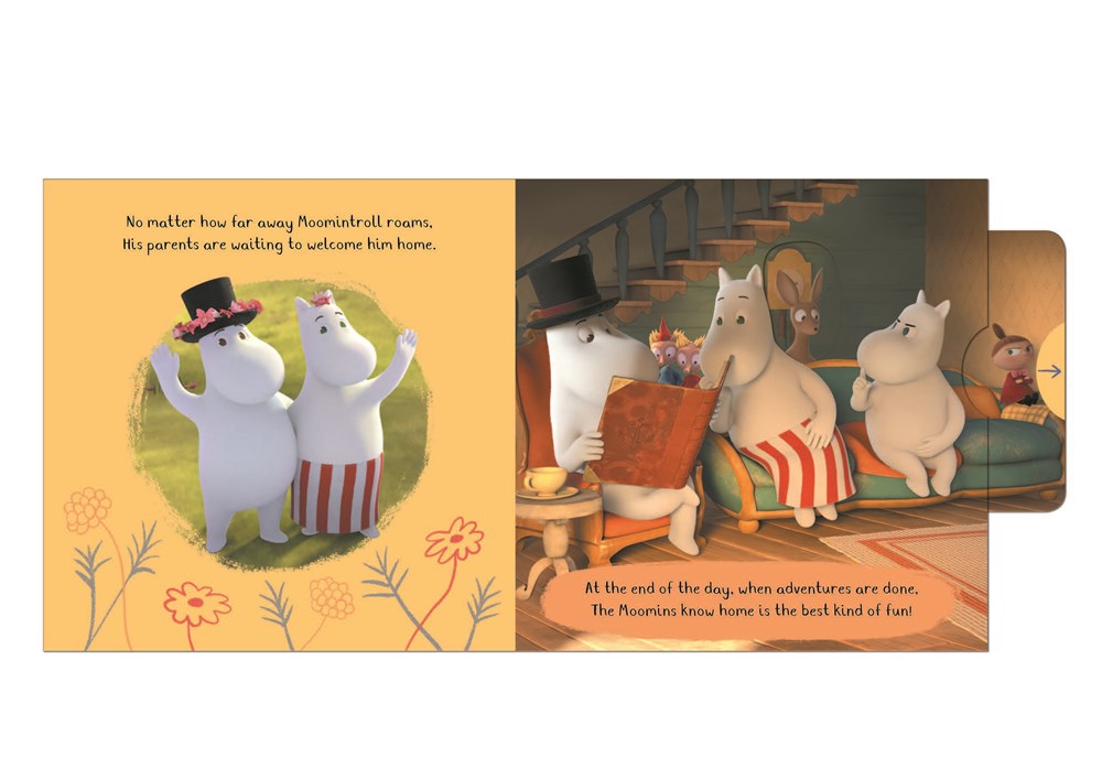 Meet the Moomins! A Push, Pull and Slide Book