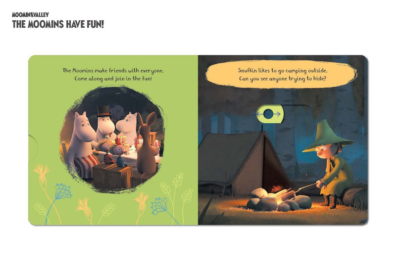 The Moomins Have Fun! A Push, Pull and Slide Book - Coming Soon