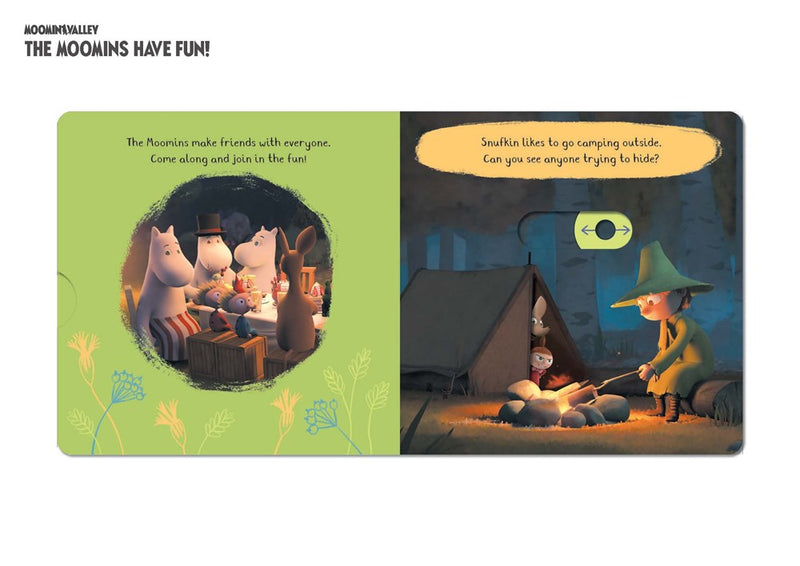 The Moomins Have Fun! A Push, Pull and Slide Book - Coming Soon