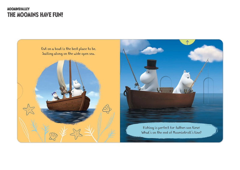 The Moomins Have Fun! A Push, Pull and Slide Book - Coming Soon