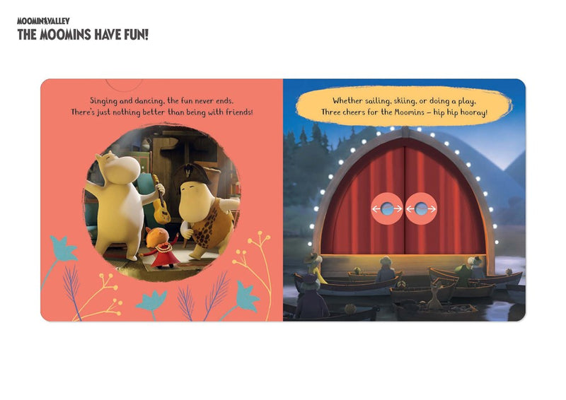The Moomins Have Fun! A Push, Pull and Slide Book - Coming Soon