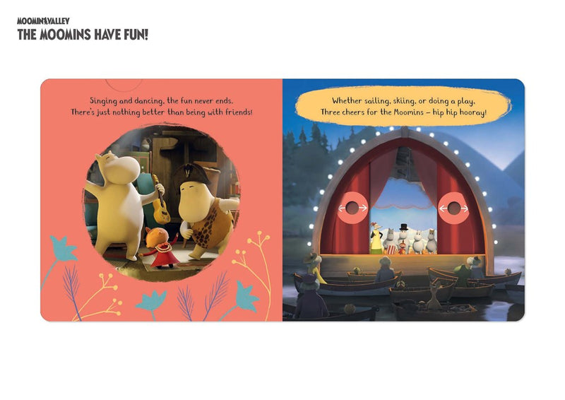 The Moomins Have Fun! A Push, Pull and Slide Book - Coming Soon