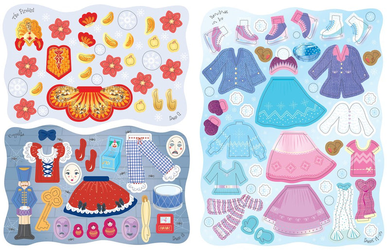 christmas sticker dolly dressing book Usborne Sticker Dolly Dressing Christmas Fairies.: Fiona Watt, Antonia Miller, Johanna Furst: 9781805072423: Amazon.com: Books