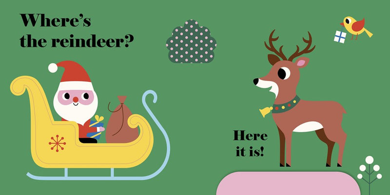 Where's the Reindeer? Board Book