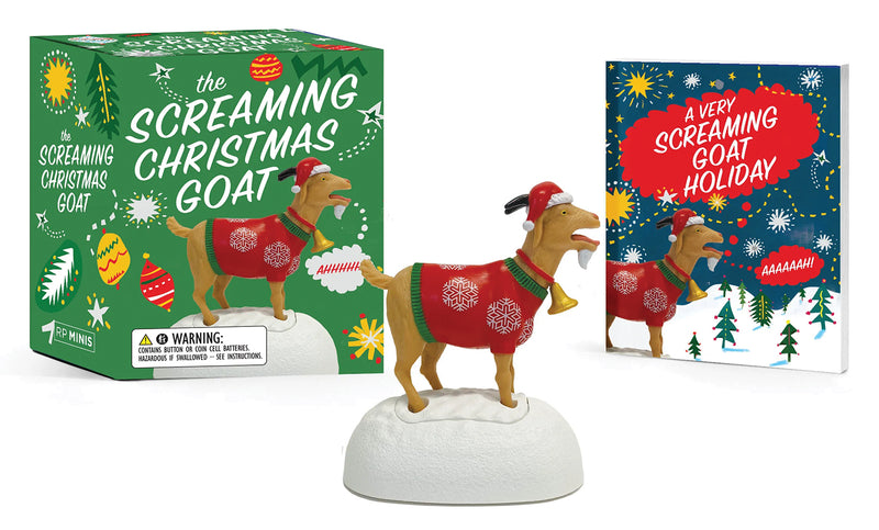 Screaming Christmas Goat