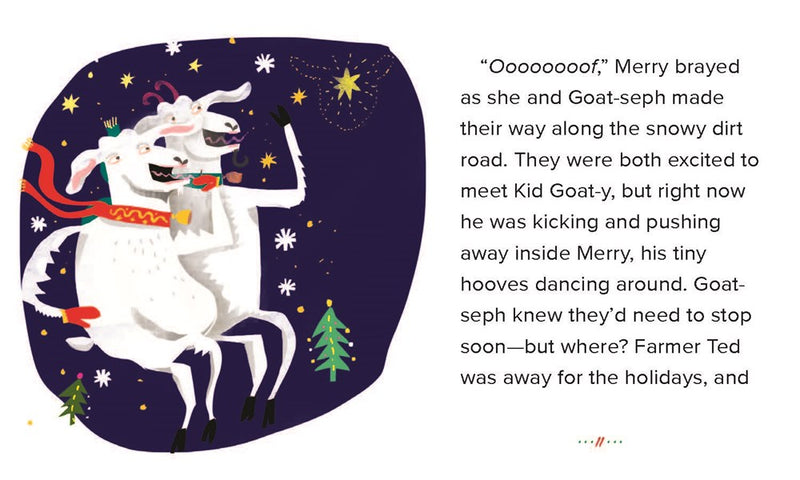 Screaming Christmas Goat