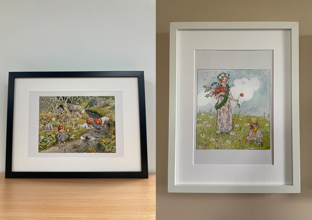 Art of Elsa Beskow (20 Pull-Out Frameable Prints)