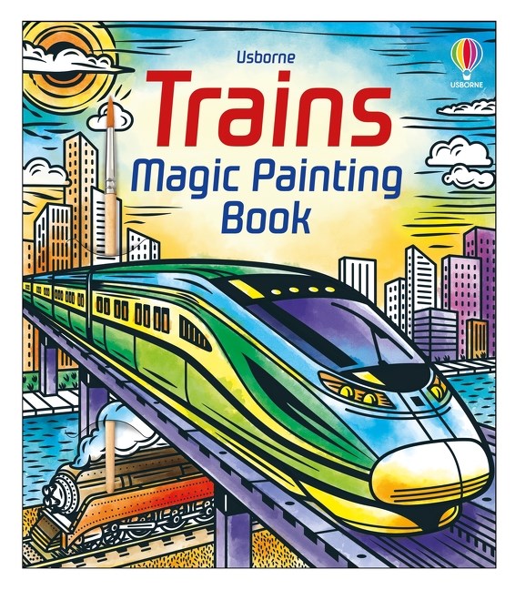 Trains Magic Painting Book - Coming Soon