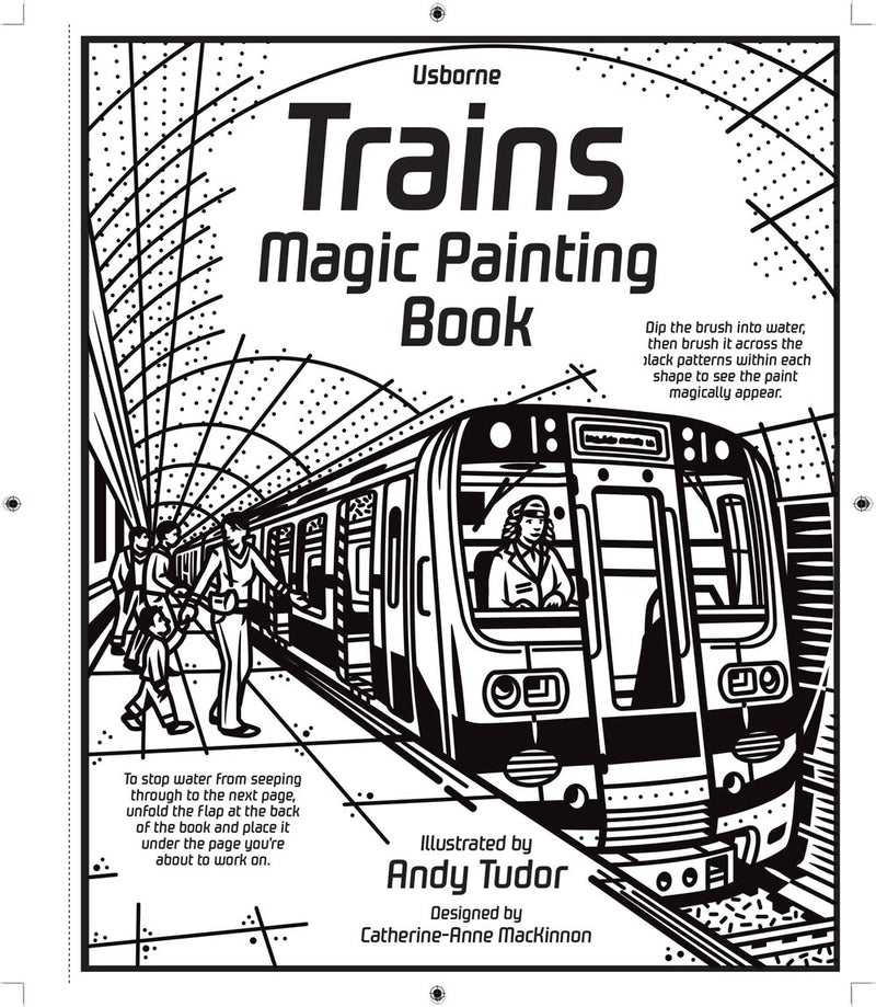 Trains Magic Painting Book - Coming Soon