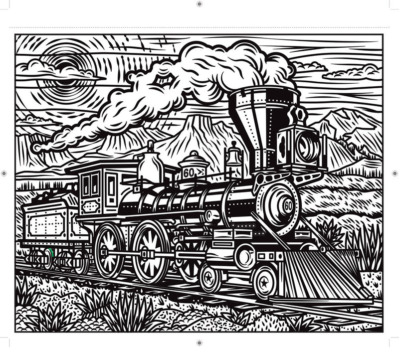 Trains Magic Painting Book - Coming Soon