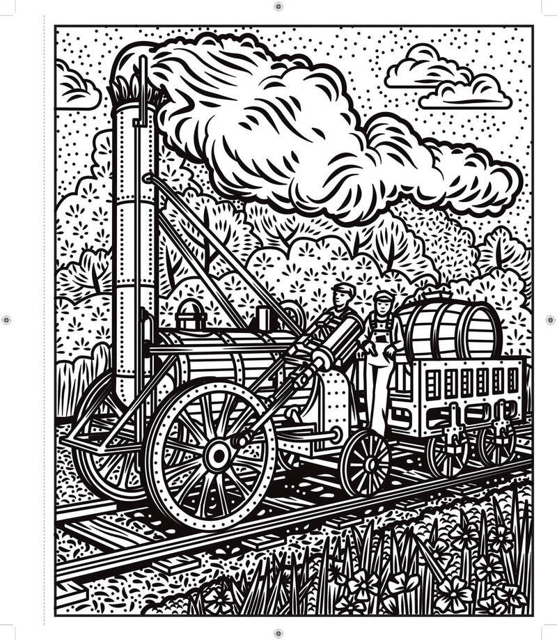Trains Magic Painting Book - Coming Soon