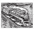 Trains Magic Painting Book