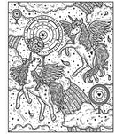 Unicorn World Magic Painting Book