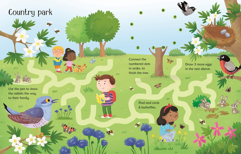 Wipe-Clean Nature Activities (Coming Soon)