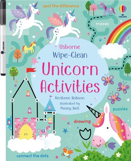 Wipe-Clean Unicorn Activities (Coming Soon)