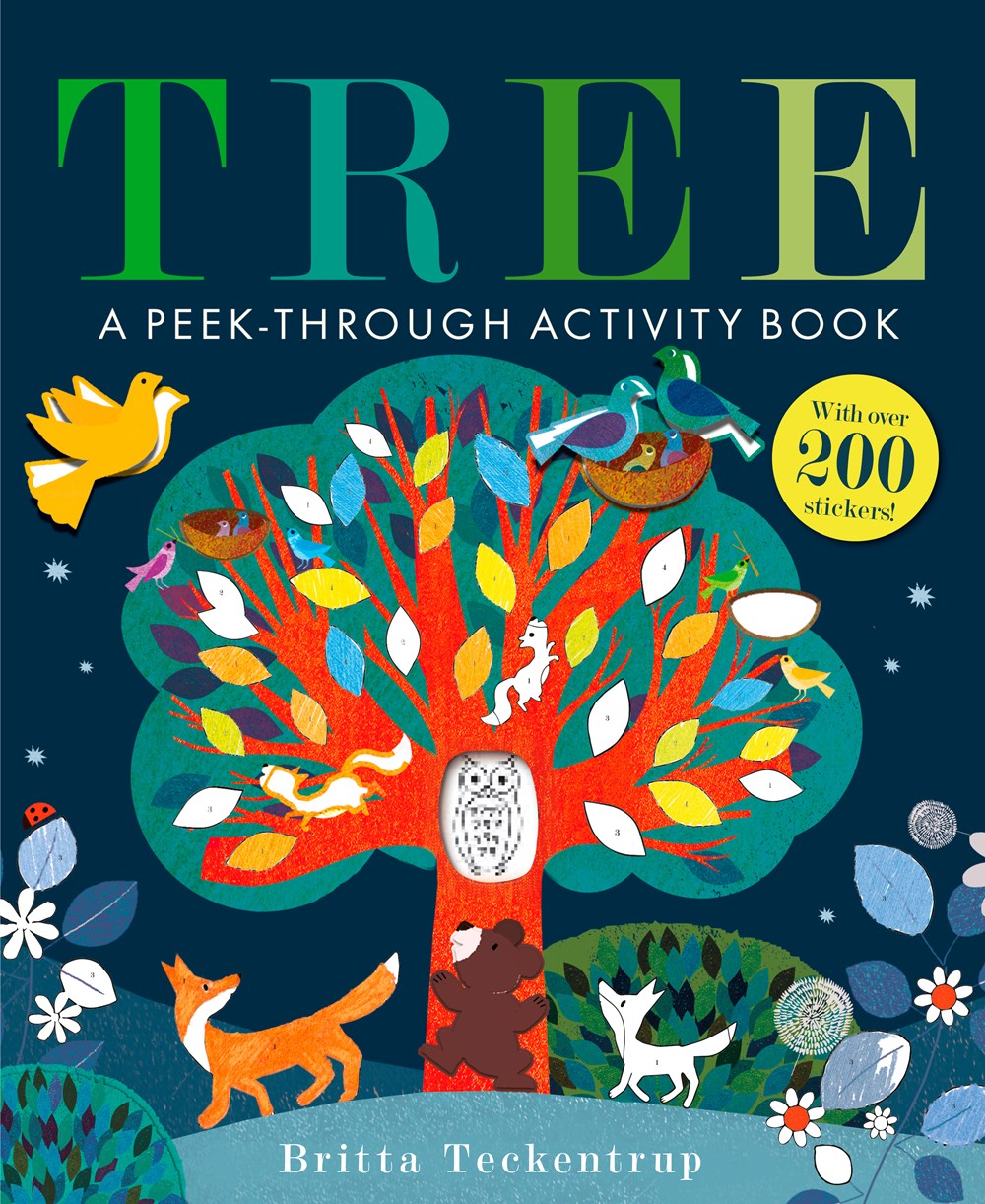 TREE: A Peek-Through Activity Book