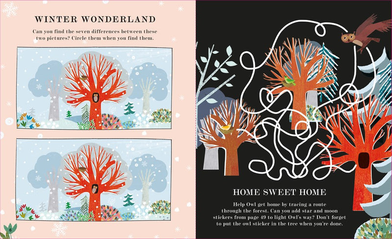 TREE: A Peek-Through Activity Book
