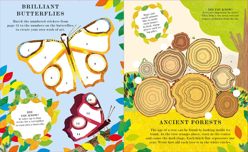 TREE: A Peek-Through Activity Book