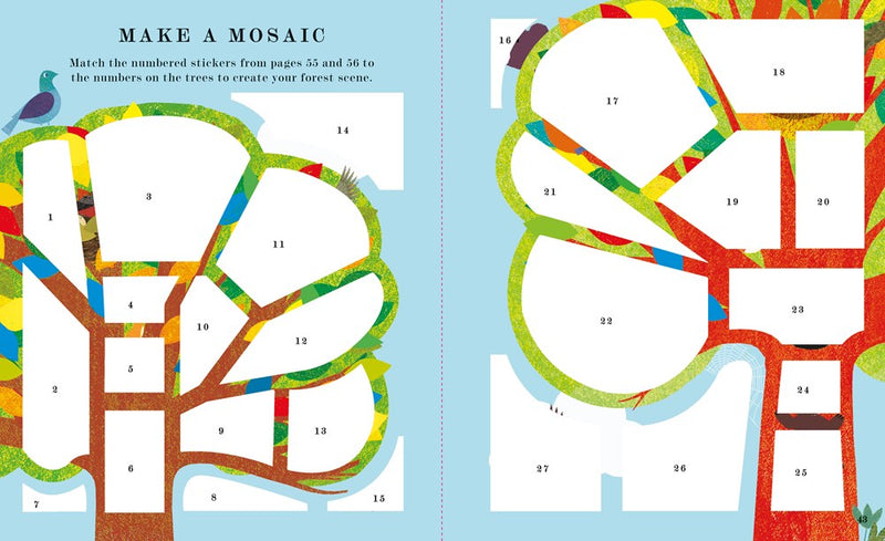 TREE: A Peek-Through Activity Book