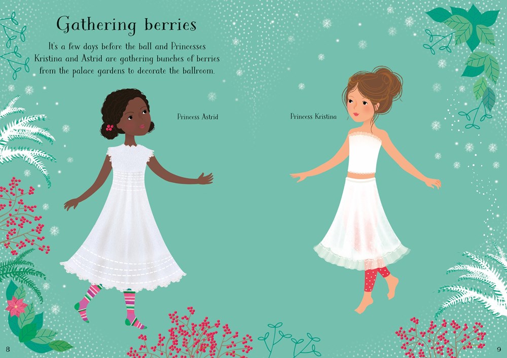 Little Sticker Dolly Dressing Snow Princesses Little Sticker Dolly Dressing Snow Princesses