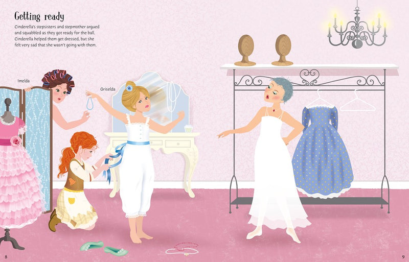 Sticker Dolly Dressing Cinderella (9/25)
