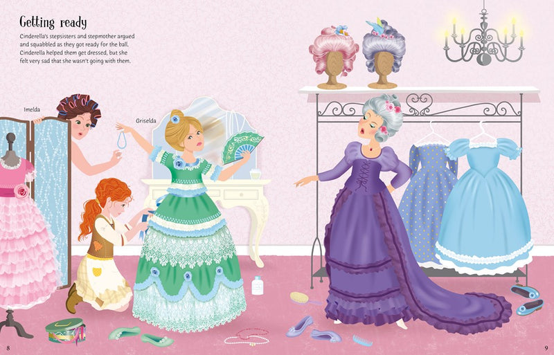 Sticker Dolly Dressing Cinderella (9/25)