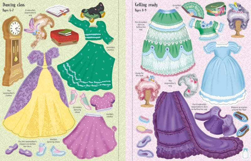 Sticker Dolly Dressing Cinderella (9/25)
