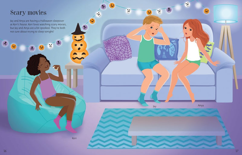 Sticker Dolly Dressing Halloween Party