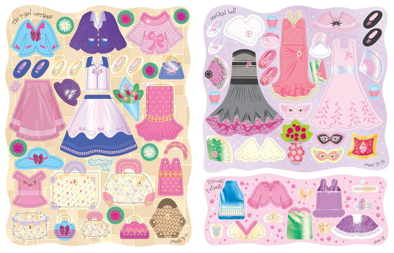 Sticker Dolly Dressing Princesses Sticker Dolly Dressing Princesses