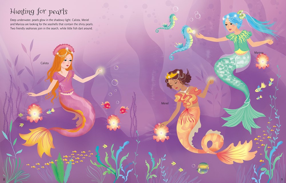 Sticker Dolly Dressing Mermaids