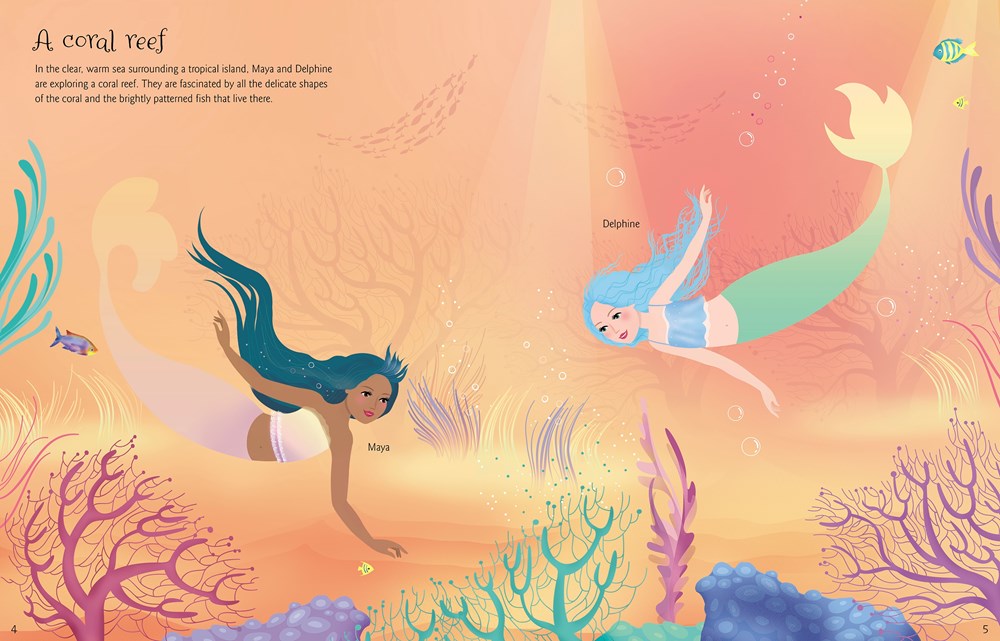 little sticker dolly dressing mermaid Sticker Dolly Dressing Mermaid Kingdom by Fiona Watt