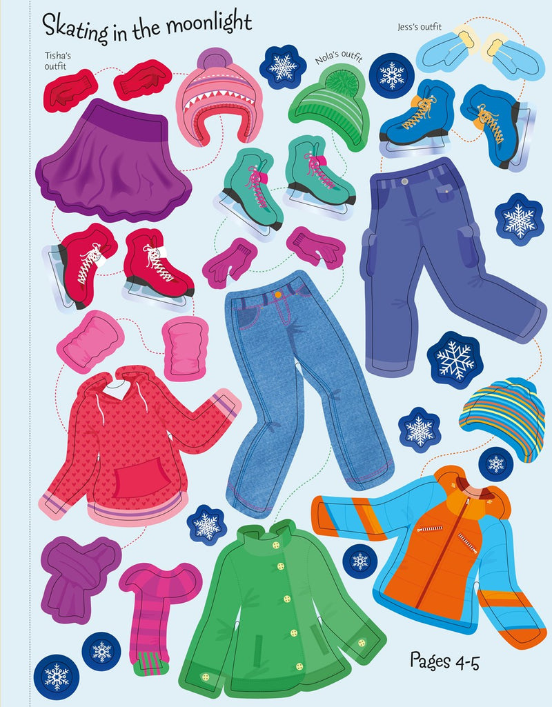 Sticker Dolly Dressing Winter Wonderland (9/25)